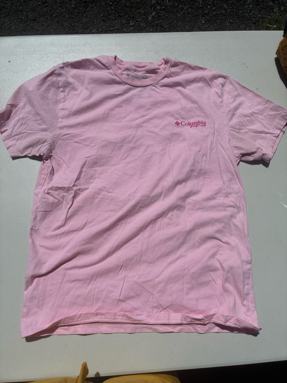 Columbia Pink PFG Short Sleeve T-Shirt
